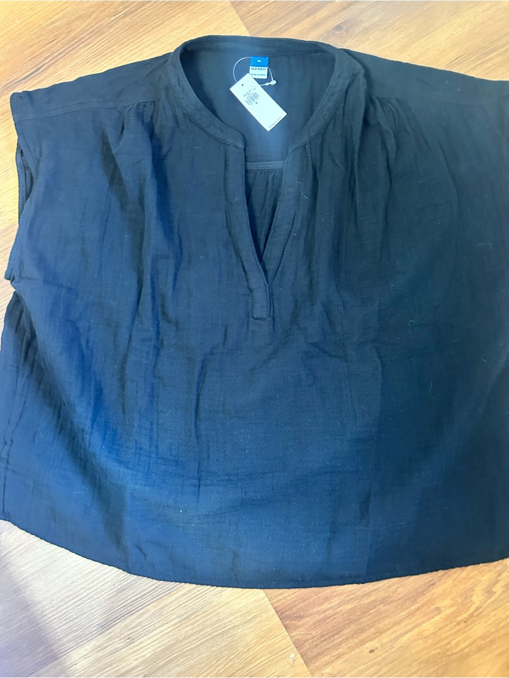 Old Navy crinkle gauze shirt
